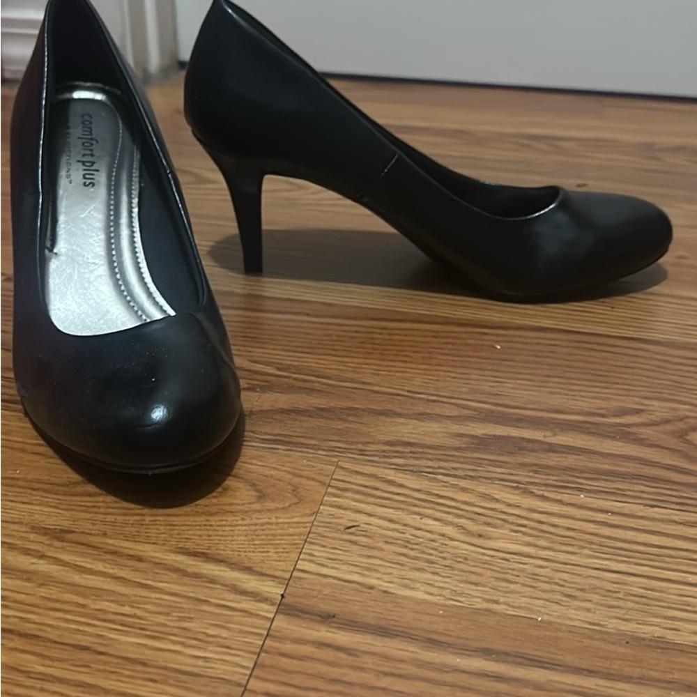 Comfort Plus by Predictions Black Heels
